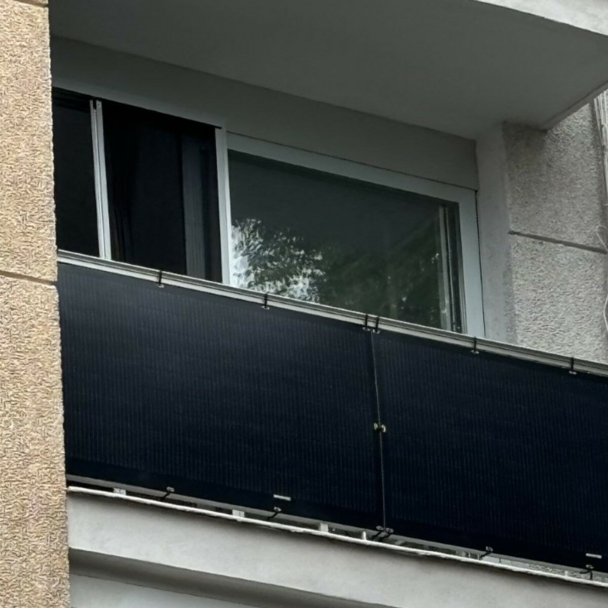 Tornasol Energy Selbstinstallierbares Solar-Kit Flex Full Black 800 W X4 Ultraleichte Und Flexible Solarmodule. Verwendung Für Balkon.