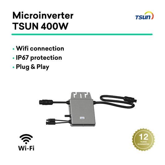 Tornasol Energy Selbstinstallierbares Solar-Kit Tornasol Energy Kitplug&Playeffx400X60 400 W 60º
