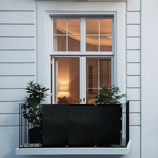 Tornasol Energy Selbstinstallierbares Solar-Kit Flex Full Black 800 W X4 Ultraleichte Und Flexible Solarmodule. Verwendung Für Balkon.